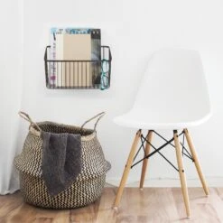 Wire Wall Baskets 5 X 12 X 7 13 Wire Wall Baskets 5 X 12 X 7 -Home storage 2000 Square JPG 05186MDHS.PT01