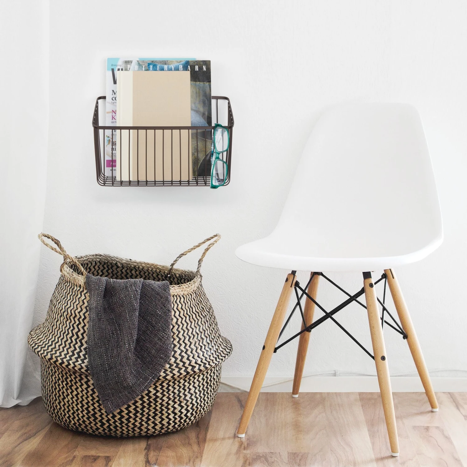 Wire Wall Baskets 5 X 12 X 7 6 Wire Wall Baskets 5 X 12 X 7 - Image 6