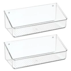 Wall Mount Bin 5 X 12 X 4 12 Wall Mount Bin 5 X 12 X 4 -Home storage 2000 Square JPG 05192MDHS Outline 1