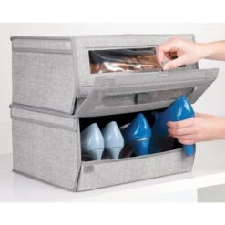 Window Shoe Box Set 12 X 14.5 X 7 19 Window Shoe Box Set 12 X 14.5 X 7 -Home storage 2000 Square JPG 05433 20hand 206