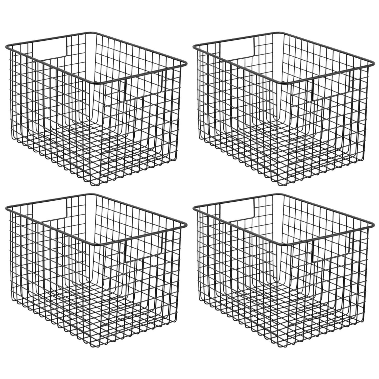 Wire Pantry Basket With Handles 12 X 9 X 8 12 Wire Pantry Basket With Handles 12 X 9 X 8 - Image 12