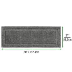 Border Non-Slip Bath Mat Runner -Home storage 2000 Square JPG 06272MDBST.PT02