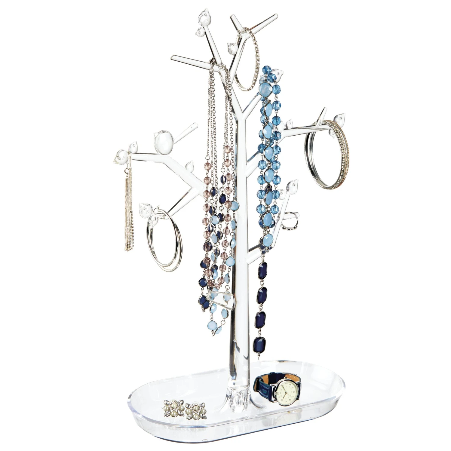 Acrylic Jewelry Tree Stand Organizer 2 Acrylic Jewelry Tree Stand Organizer - Image 2