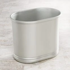 9.5-Liter Oval Bathroom Trash Can 22 9.5-Liter Oval Bathroom Trash Can -Home storage 2000 Square JPG 07043MDBA.PT01