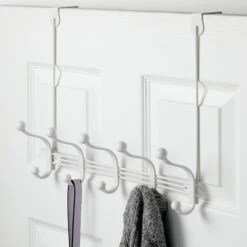 10-Hook Over-the-Door Or Wall Mount Hook Rack 11 10-Hook Over-the-Door Or Wall Mount Hook Rack -Home storage 2000 Square JPG 07047MDCO.PT01