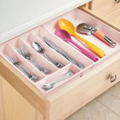 6-Section Expandable Kitchen Drawer Organizer 9 6-Section Expandable Kitchen Drawer Organizer -Home storage 2000 Square JPG 07059MDK.PT04