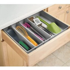 4-Section Expandable Cutlery Tray -Home storage 2000 Square JPG 07660MDK.PT01