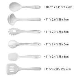 Marble Utensil Set -Home storage 2000 Square JPG 08026MDK.PT04