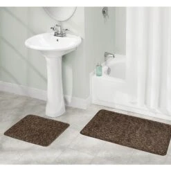 Solid Non-Slip Spa Bath Rug Set 20 Solid Non-Slip Spa Bath Rug Set -Home storage 2000 Square JPG 08031MDBST.PT02