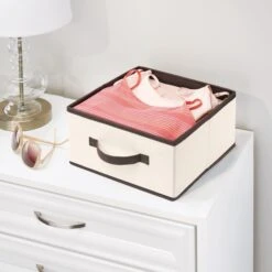 Fabric Storage Bin 10.5 X 10.5 X 5.5 20 Fabric Storage Bin 10.5 X 10.5 X 5.5 -Home storage 2000 Square JPG 08053MDCO.PT01