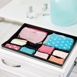 Set Of 8 Fabric Drawer Organizers -Home storage 2000 Square JPG 08060MDCO 20 20Environment