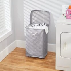 Rolling Laundry Hamper -Home storage 2000 Square JPG 08336MDL.PT04