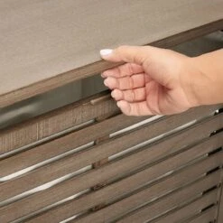 Bamboo Hamper With Lid -Home storage 2000 Square JPG 08560MDL.PT03