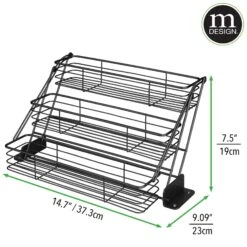 3-Tier Pull Down Spice Rack 10 3-Tier Pull Down Spice Rack -Home storage 2000 Square JPG 09095MDK DIMS