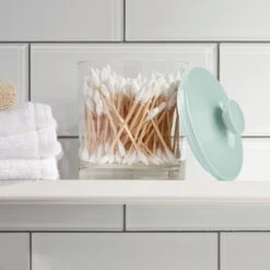 Acrylic Bathroom Canisters -Home storage 2000 Square JPG 09280MDBA.PT01