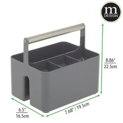 4-Section Bathroom Caddy With Metal Handle -Home storage 2000 Square JPG 09348MDBST