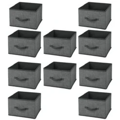 Fabric Storage Bin 11 X 11 X 8 21 Fabric Storage Bin 11 X 11 X 8 -Home storage 2000 Square JPG 09568MDCO Outline 1
