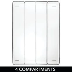 4-Section Utensil Drawer Organizer 8 4-Section Utensil Drawer Organizer -Home storage 2000 Square JPG 10185MDK.PT03