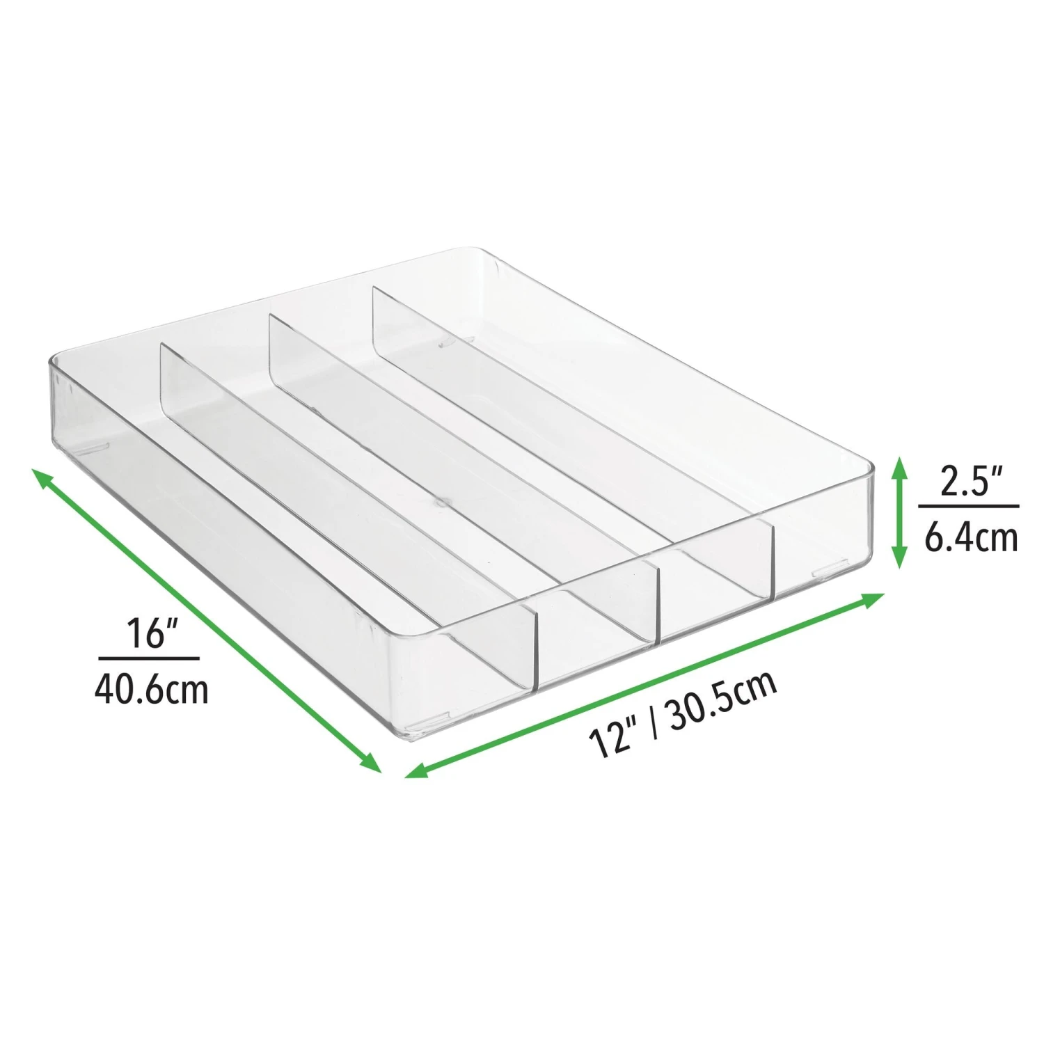4-Section Utensil Drawer Organizer 3 4-Section Utensil Drawer Organizer - Image 3