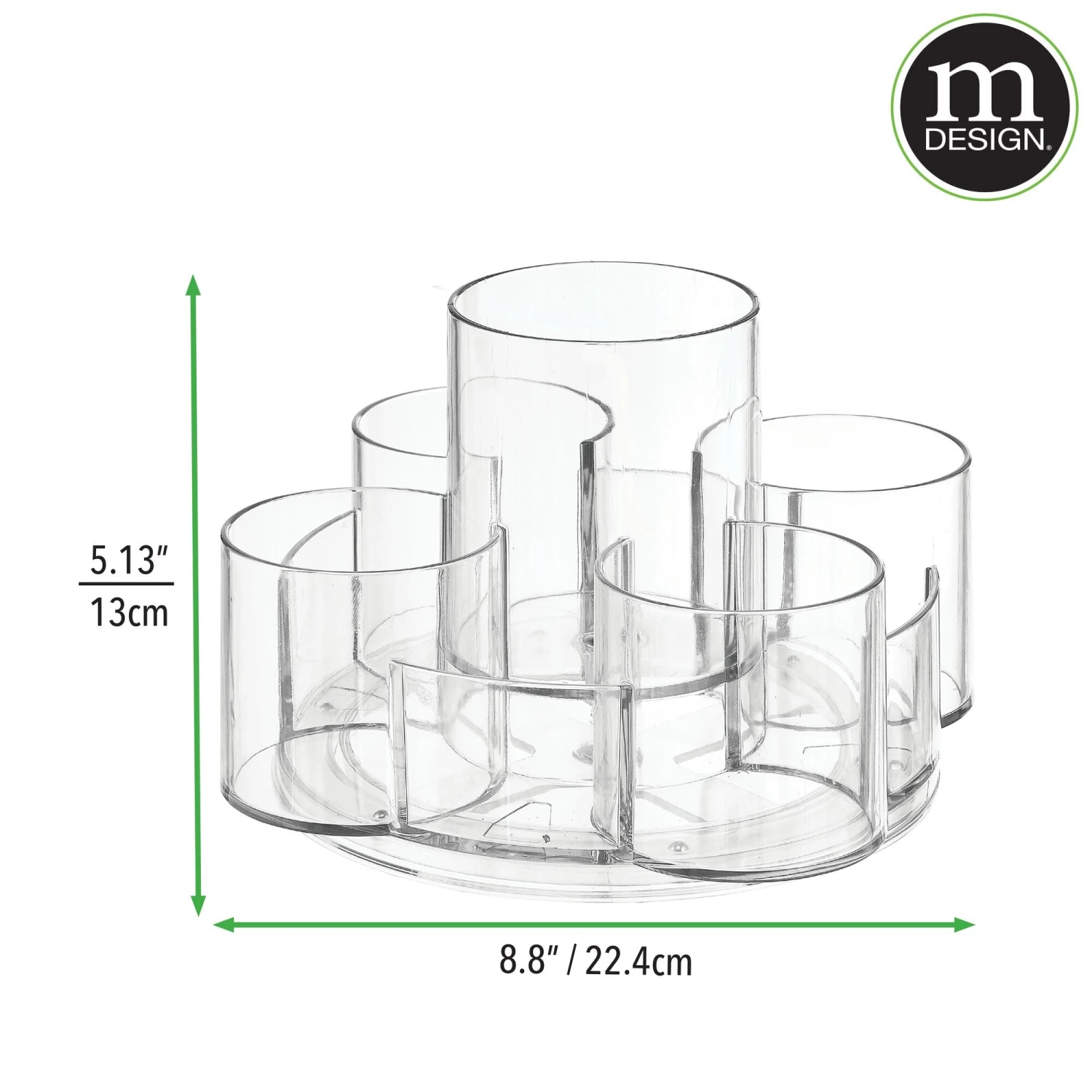 8" Rotating Makeup Organizer 3 8" Rotating Makeup Organizer - Image 3