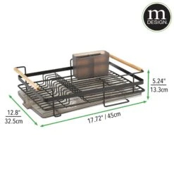 Dish Rack With Wood Handles -Home storage 2000 Square JPG 10620MDK