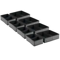 Divided Fabric Drawer Organizers 28 Divided Fabric Drawer Organizers -Home storage 2000 Square JPG 11147MDCO Outline