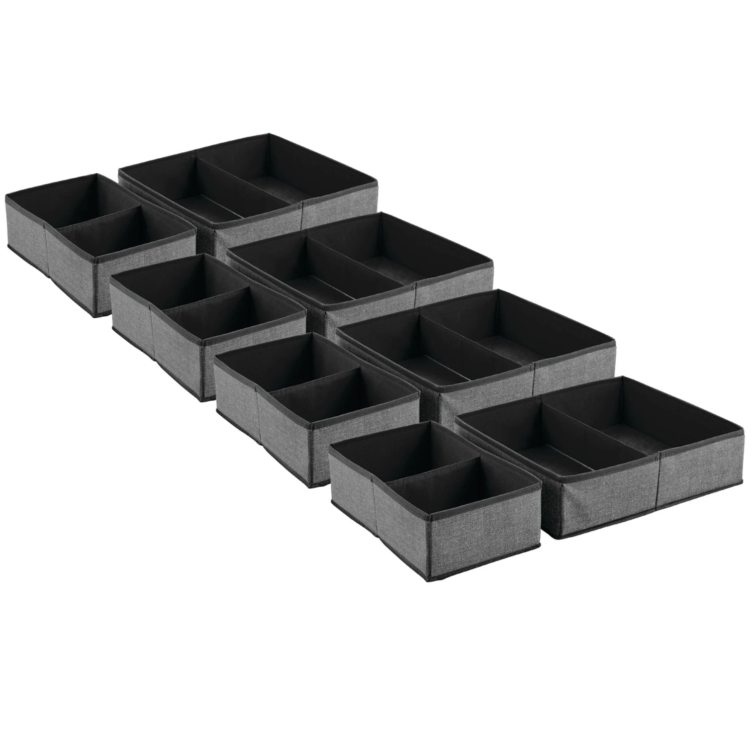 Divided Fabric Drawer Organizers 9 Divided Fabric Drawer Organizers - Image 9