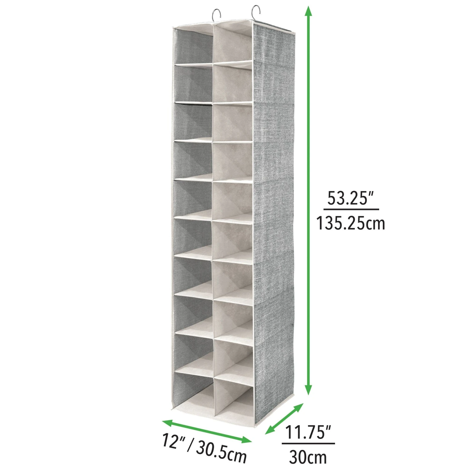 20-Section Closet Shoe Organizer 8 20-Section Closet Shoe Organizer - Image 8