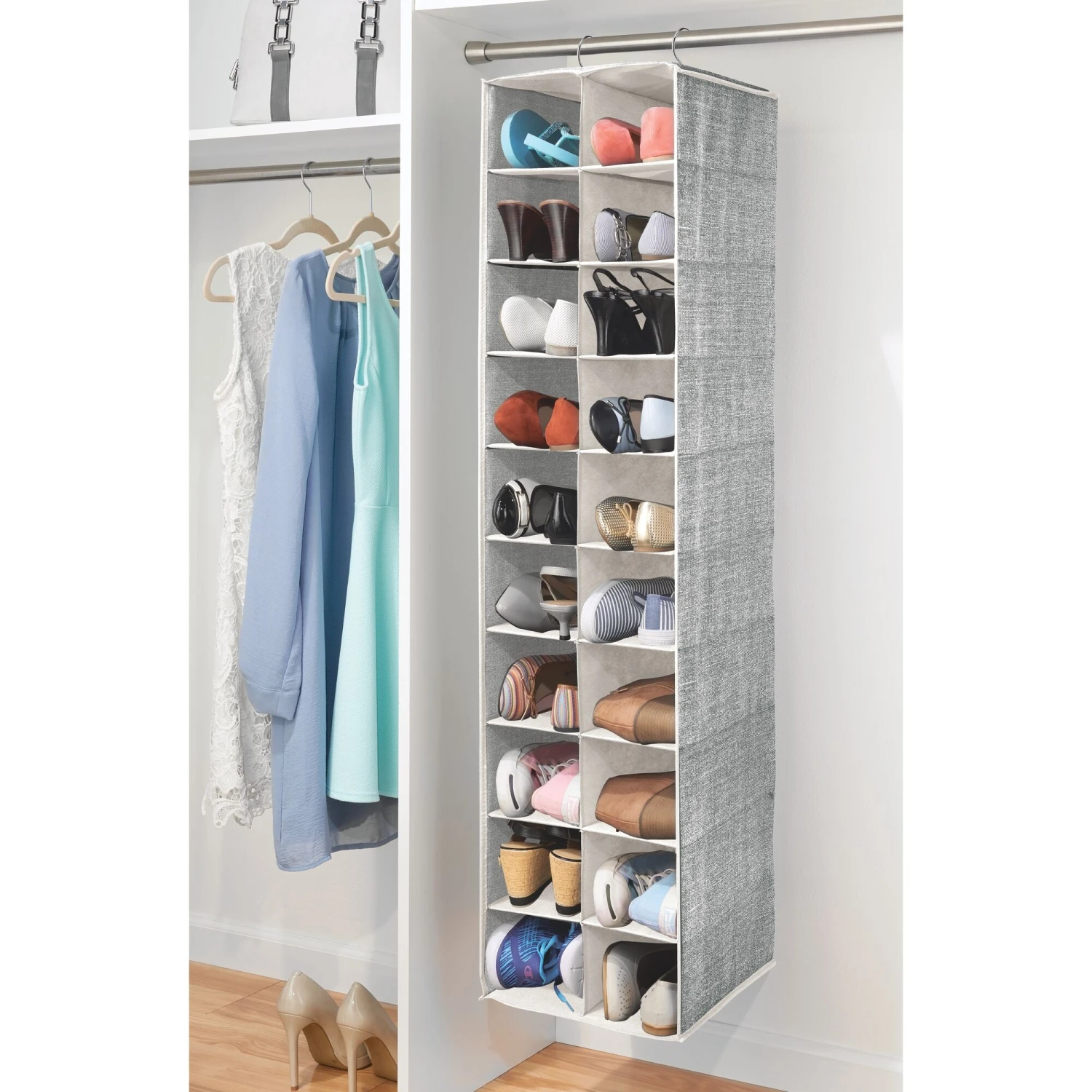 20-Section Closet Shoe Organizer 7 20-Section Closet Shoe Organizer - Image 7