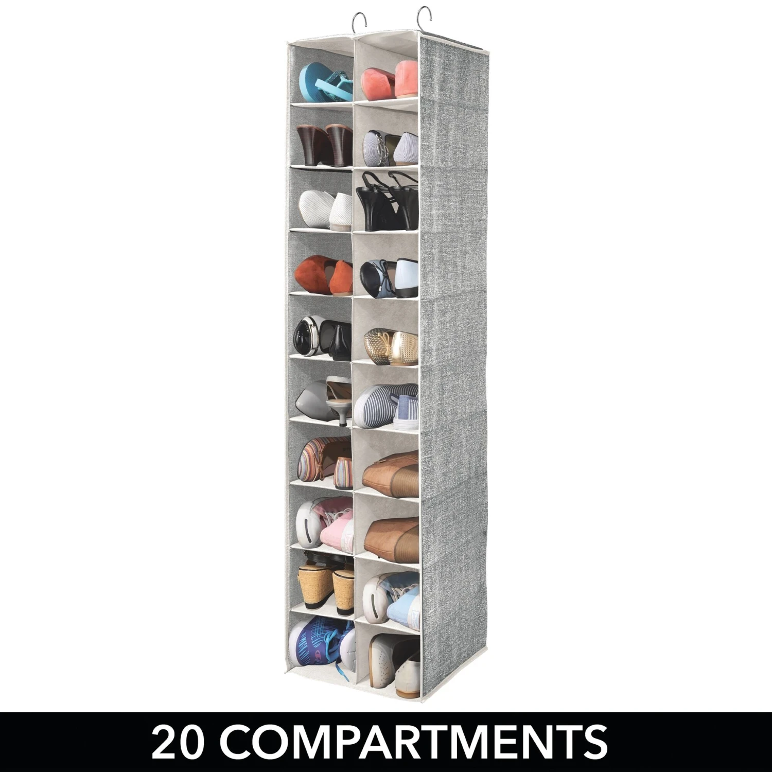 20-Section Closet Shoe Organizer 9 20-Section Closet Shoe Organizer - Image 9