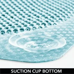 Loofah Non-Slip Bath Mat With Suction Base -Home storage 2000 Square JPG 11445MDBST.PT02