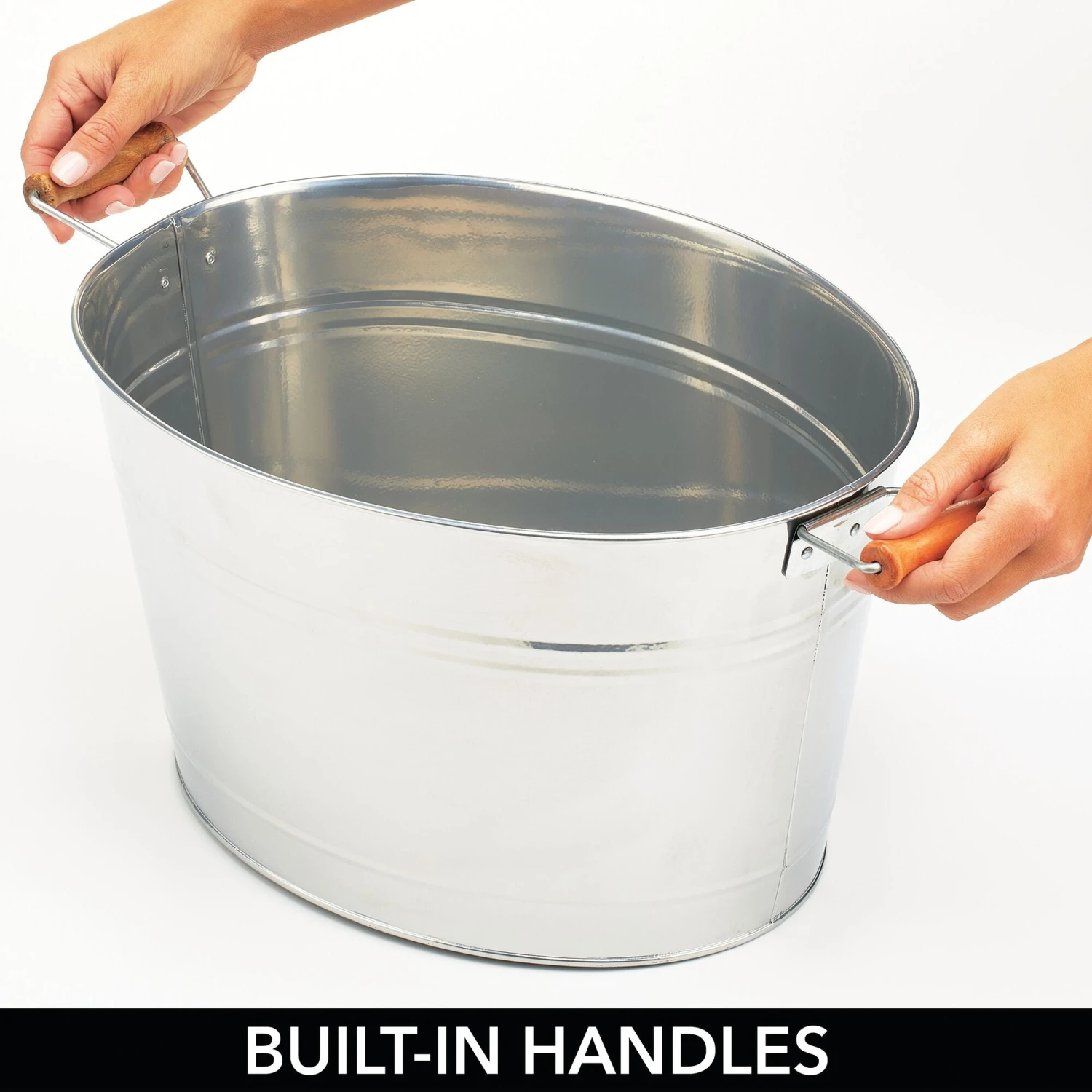 Beverage Tub With Bamboo Handles 10 Beverage Tub With Bamboo Handles - Image 10