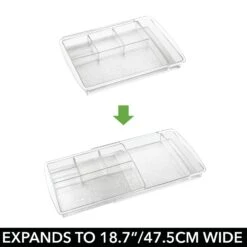 7-Section Expandable Vanity Tray 8 7-Section Expandable Vanity Tray -Home storage 2000 Square JPG 1218MDC.PT02
