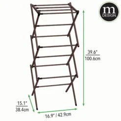 3-Tier Expandable Laundry Drying Rack 6 3-Tier Expandable Laundry Drying Rack -Home storage 2000 Square JPG 12260MDL dims