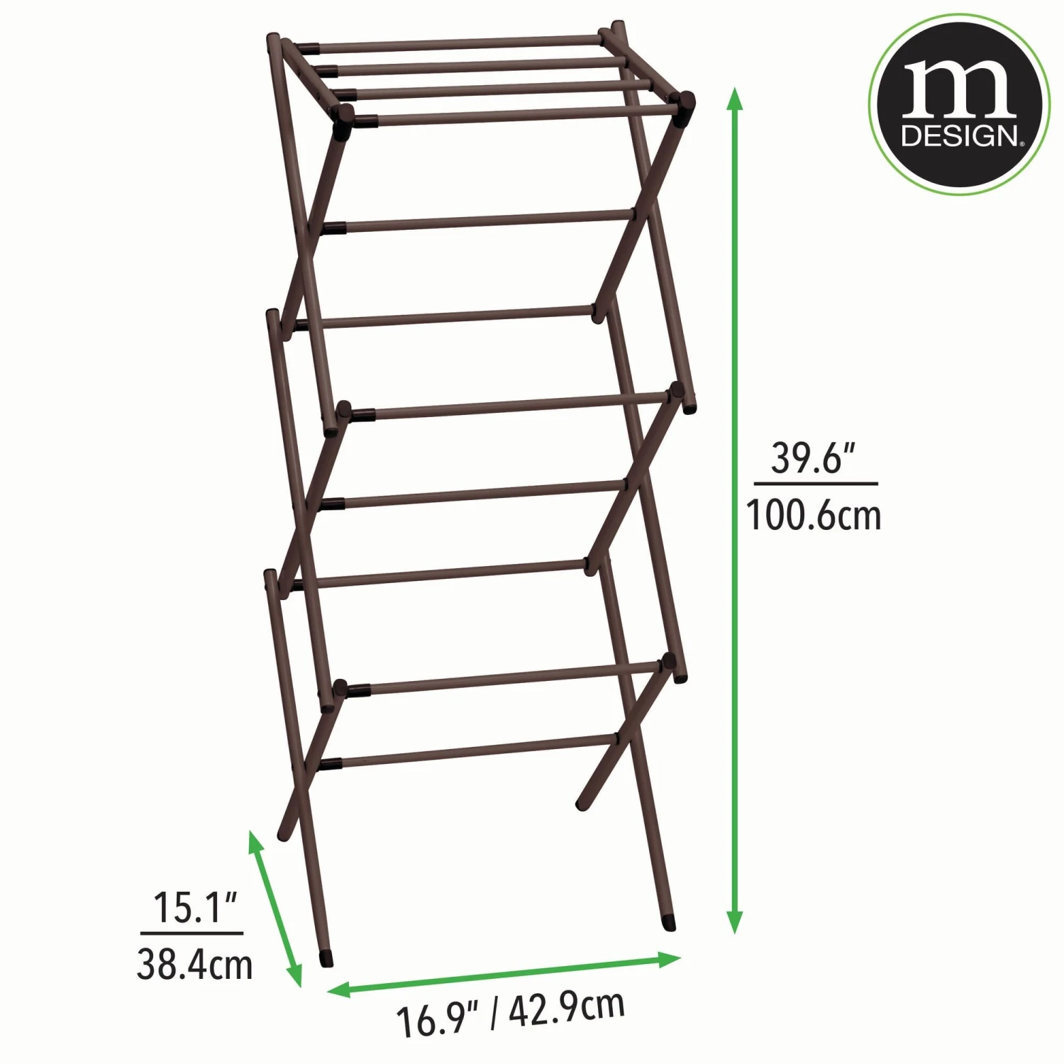 3-Tier Expandable Laundry Drying Rack 3 3-Tier Expandable Laundry Drying Rack - Image 3