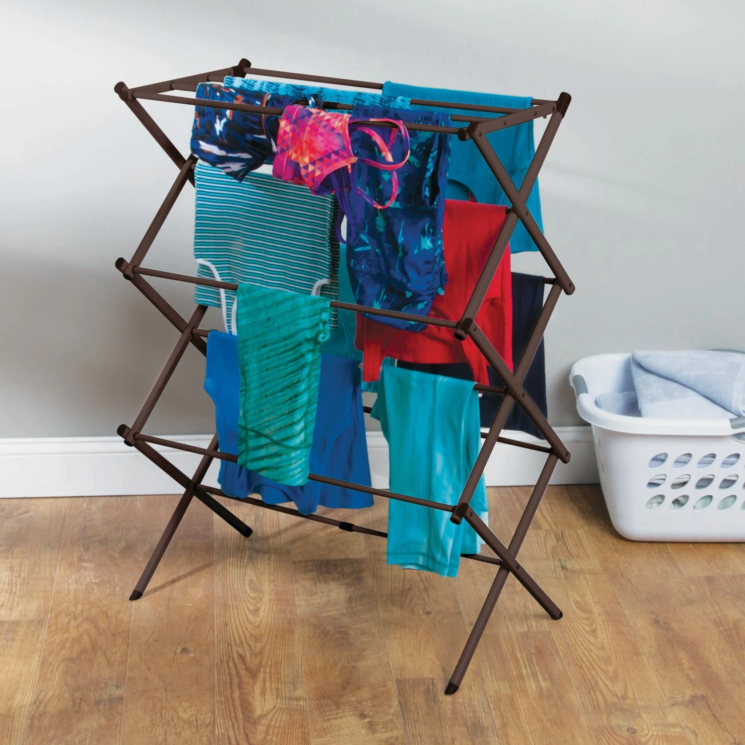 3-Tier Expandable Laundry Drying Rack 2 3-Tier Expandable Laundry Drying Rack - Image 2