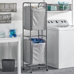 2-Tier Double Hamper -Home storage 2000 Square JPG 12737MDL glam