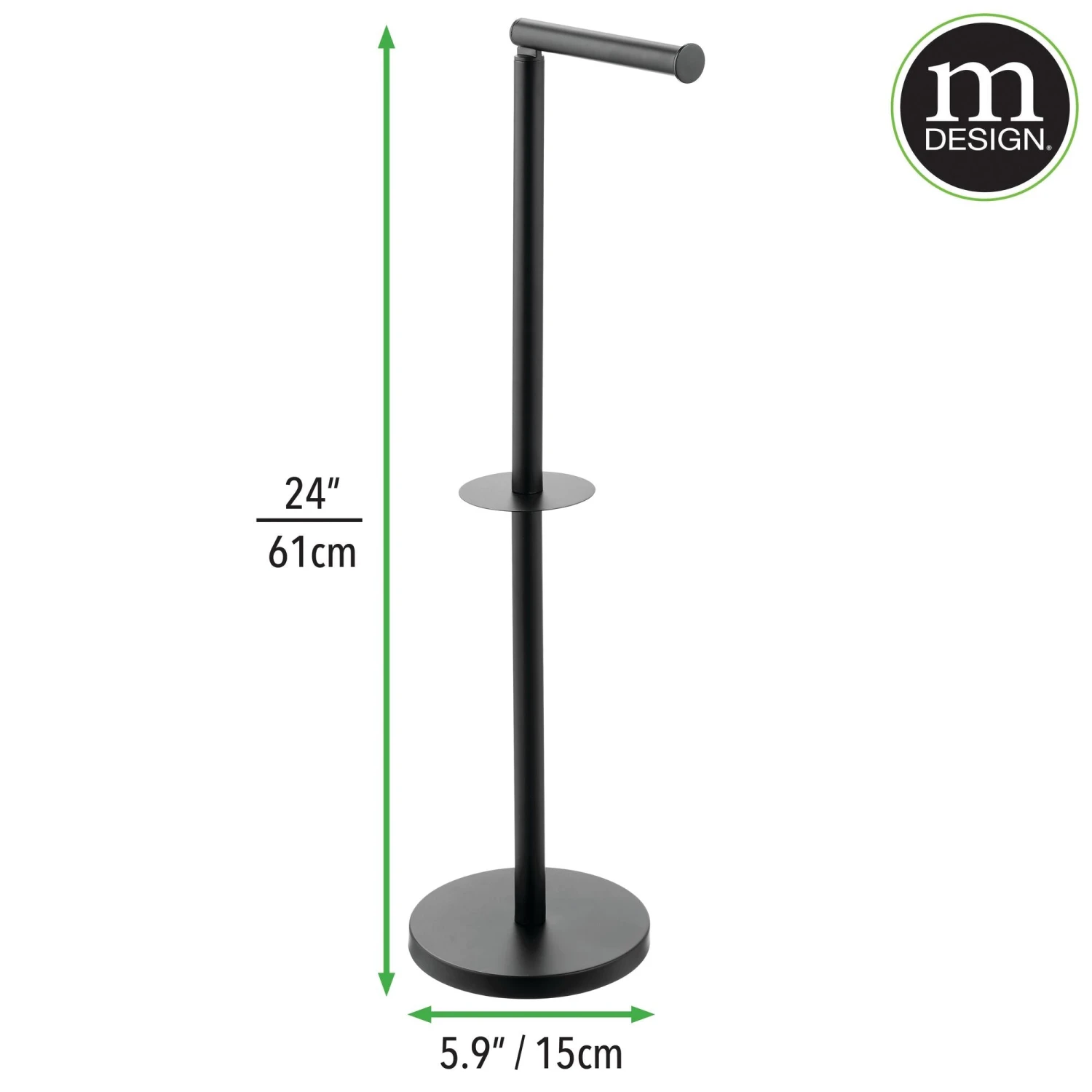 Modern Toilet Paper Holder Stand With Storage 7 Modern Toilet Paper Holder Stand With Storage - Image 7