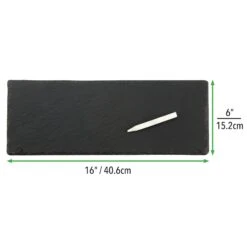 Natural Slate Serving Board Set With Chalk -Home storage 2000 Square JPG 13163MDK.PT04