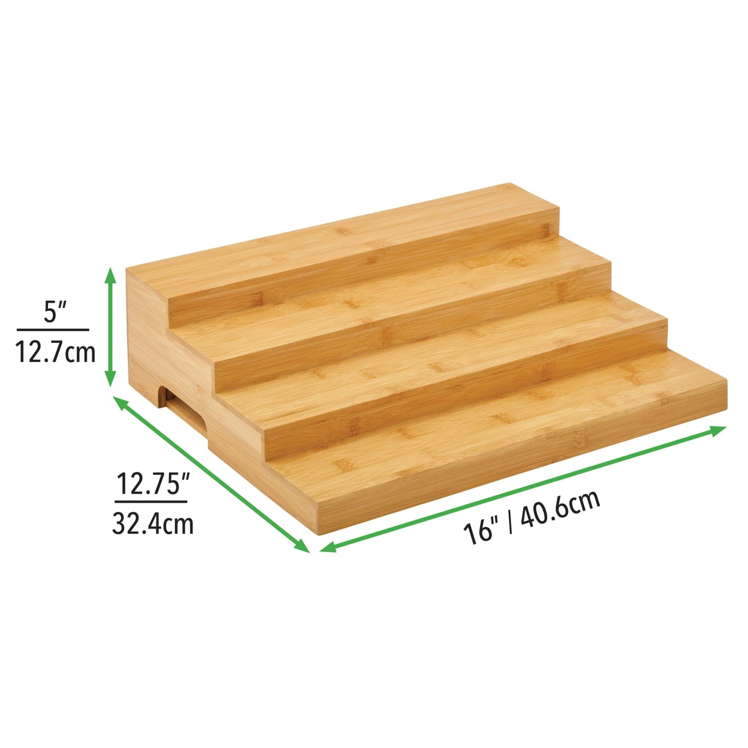 4-Tier Expandable Bamboo Shelf 3 4-Tier Expandable Bamboo Shelf - Image 3