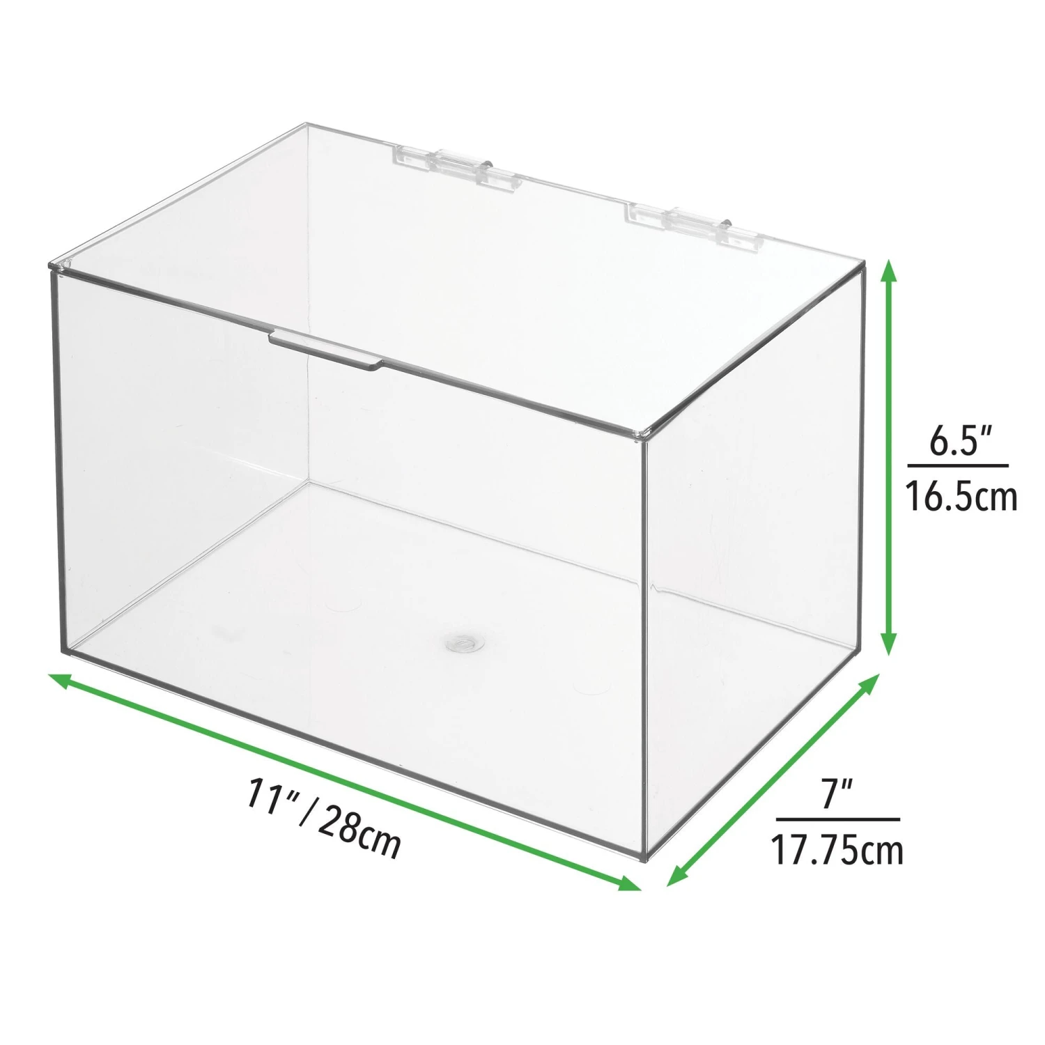 Hinged-Lid Bathroom Box 7 X 11 X 6.5 3 Hinged-Lid Bathroom Box 7 X 11 X 6.5 - Image 3