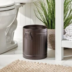 7-Liter Bathroom Trash Can With Handles 17 7-Liter Bathroom Trash Can With Handles -Home storage 2000 Square JPG 13829MDBA glam