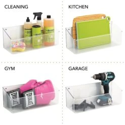 Wall Mount Bin 16 X 6 X 6 -Home storage 2000 Square JPG 14621MDHS.PT02