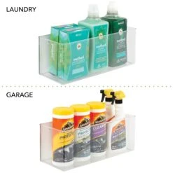 Wall Mount Or Adhesive Bin 6 X 16 X 6 -Home storage 2000 Square JPG 14627MDK.PT03