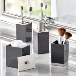 4-Piece Bathroom Accessories Set -Home storage 2000 Square JPG 14631MDBA.PT01