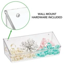 Wall Mount Bin 5 X 12 X 4 11 Wall Mount Bin 5 X 12 X 4 -Home storage 2000 Square JPG 15383MDCS.PT01