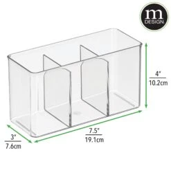3-Section Storage Bin -Home storage 2000 Square JPG 16813MDK.PT03