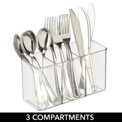 3-Section Storage Bin -Home storage 2000 Square JPG 16813MDK.PT04