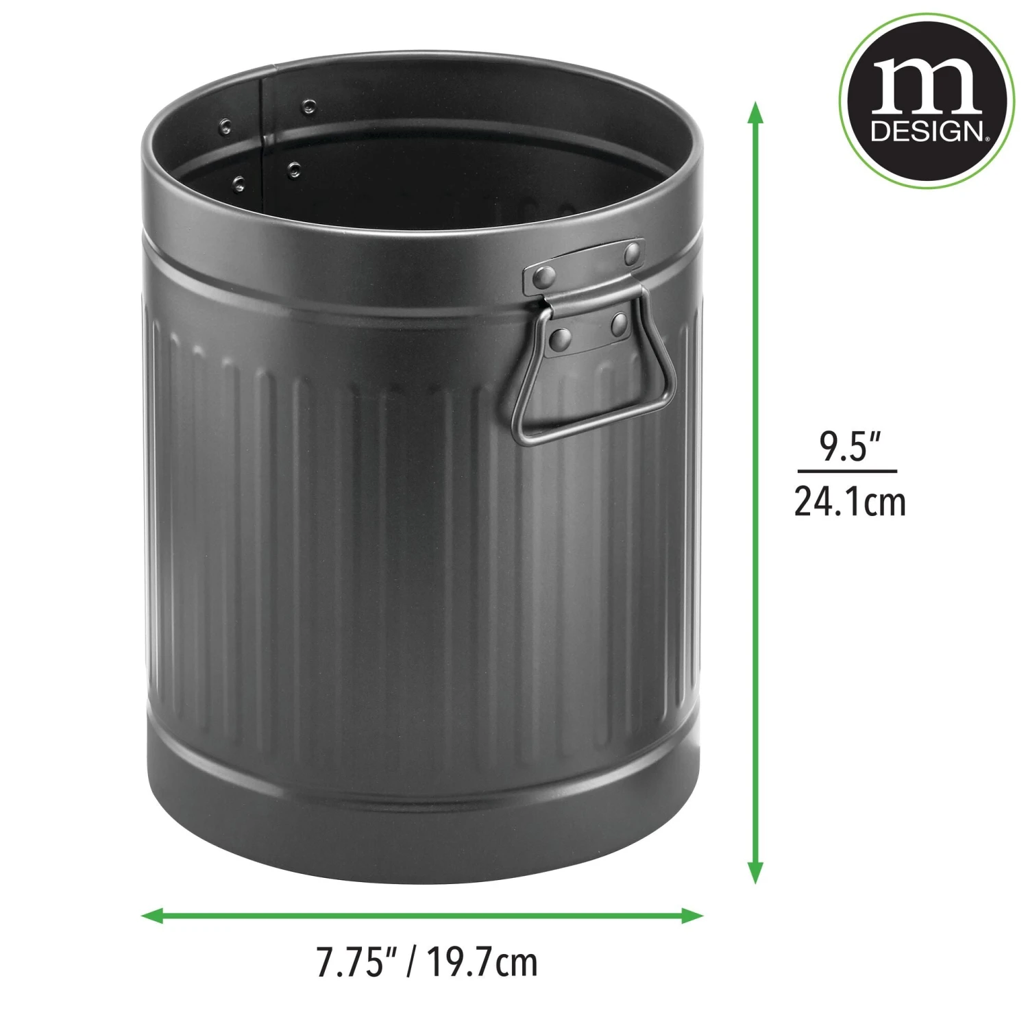 7-Liter Bathroom Trash Can With Handles 6 7-Liter Bathroom Trash Can With Handles - Image 6