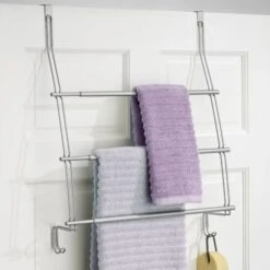Expandable Over-the-Door Towel Rack With Hooks -Home storage 2000 Square JPG 17179MDBST Environment